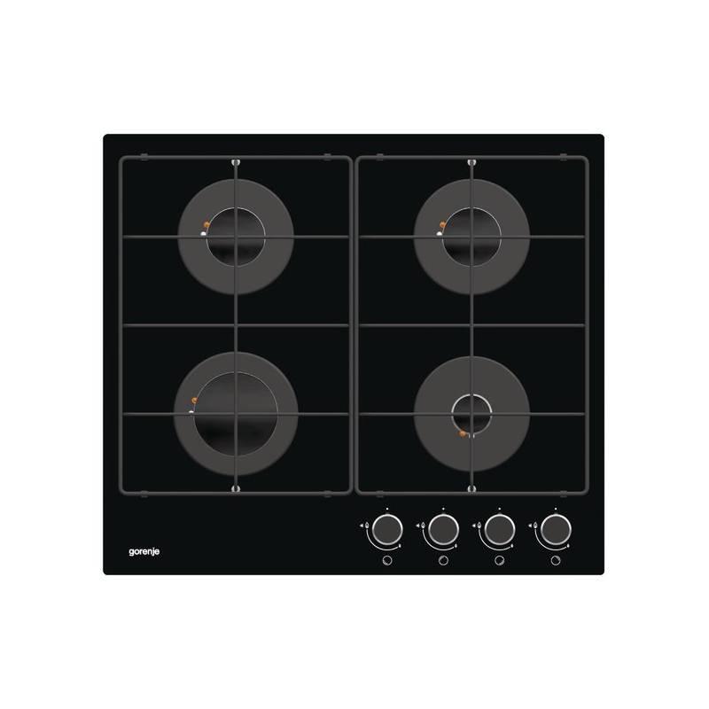 Plynová varná deska Gorenje GT 640 UB černá, plynová, varná, deska, gorenje, 640, černá
