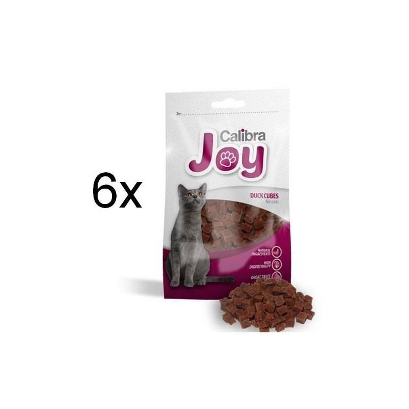 Pochoutky Calibra Joy Cat Duck Cubes 6 x 70g, pochoutky, calibra, joy, cat, duck, cubes, 70g