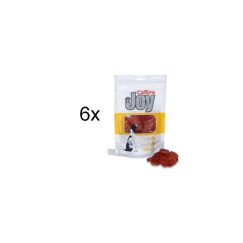 Pochoutky Calibra Joy Dog Chicken Rings 6 x 80g, pochoutky, calibra, joy, dog, chicken, rings, 80g