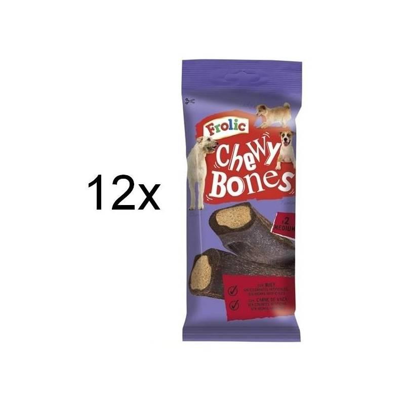 Pochoutky Frolic Chewy Bones 12 x 170g, pochoutky, frolic, chewy, bones, 170g