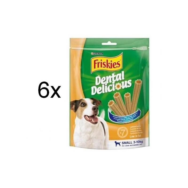 Pochoutky Purina Friskies dental delicious 6 x 110g S, pochoutky, purina, friskies, dental, delicious, 110g