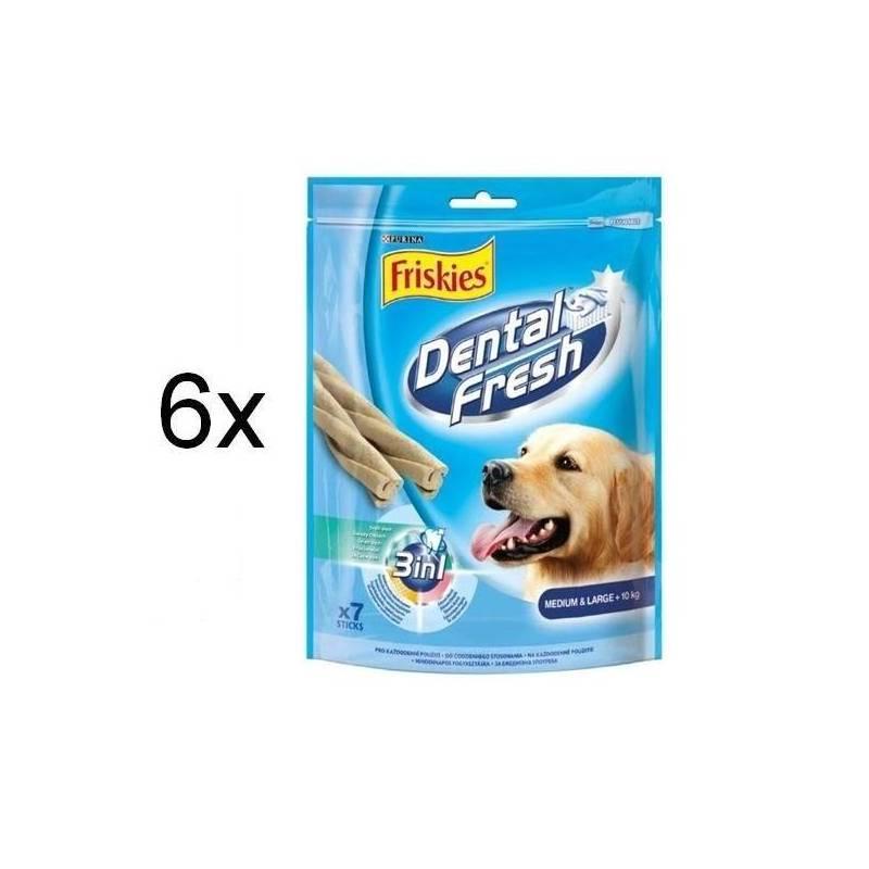 Pochoutky Purina Friskies dental fresh pes 6 x 180g, pochoutky, purina, friskies, dental, fresh, pes, 180g