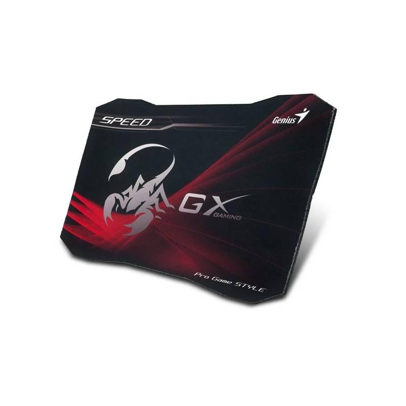 Podložka pod myš Genius GX-SPEED (31250001100) černá/červená, podložka, pod, myš, genius, gx-speed, 31250001100, černá, červená