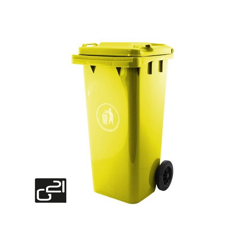 Popelnice G21 GA-120 žlutá žlutá, popelnice, g21, ga-120, žlutá