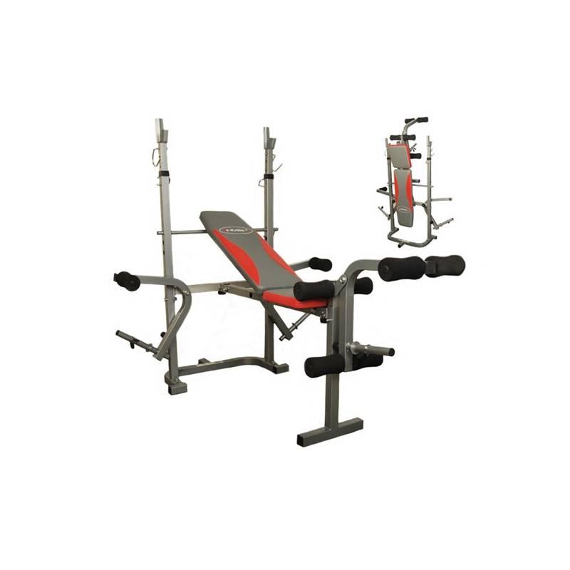 Posilovací lavice HMS LS7838 stříbrná, posilovací, lavice, hms, ls7838, stříbrná