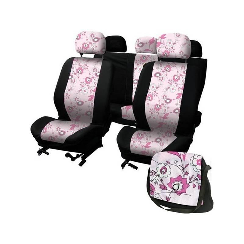 Potahy sedadel Carpoint na celé vozidlo - LadyLine Pink Flower, potahy, sedadel, carpoint, celé, vozidlo, ladyline, pink, flower