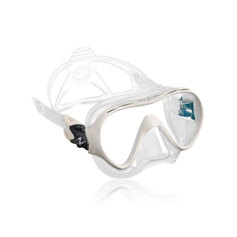 Potápěčská  maska Technisub Linea silikon transparent bílá, potápěčská, maska, technisub, linea, silikon, transparent, bílá