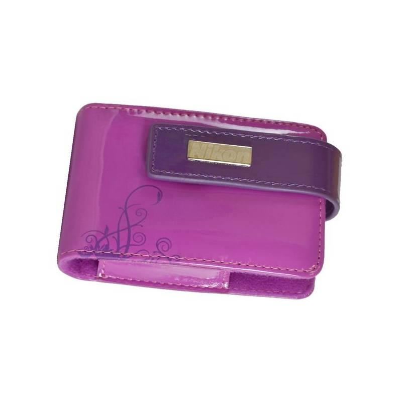 Pouzdro na foto/video Nikon CS-S45 pro S2600 LINEART/S3300 fialové, pouzdro, foto, video, nikon, cs-s45, pro, s2600, lineart, s3300, fialové