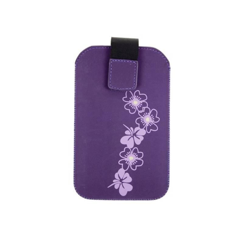 Pouzdro na mobil Aligator Fresh Blossom univerzal (115x65x15mm) (POS0146) fialové, pouzdro, mobil, aligator, fresh, blossom, univerzal, 115x65x15mm, pos0146