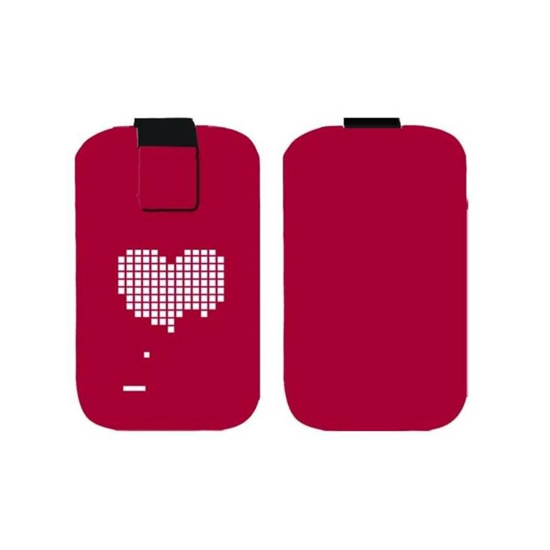 Pouzdro na mobil Aligator Fresh Heart univerzal (125x61x9mm) (POS0227) červené, pouzdro, mobil, aligator, fresh, heart, univerzal, 125x61x9mm, pos0227