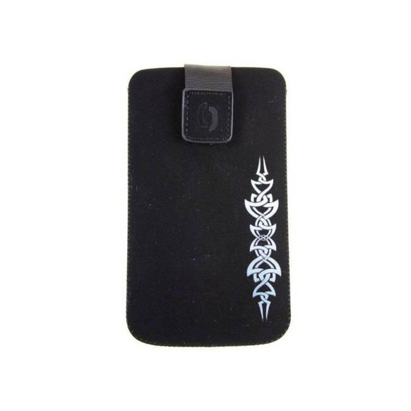 Pouzdro na mobil Aligator Fresh Tattoo univerzal (123x65x10mm) (POS0211) černé/bílé, pouzdro, mobil, aligator, fresh, tattoo, univerzal, 123x65x10mm, pos0211