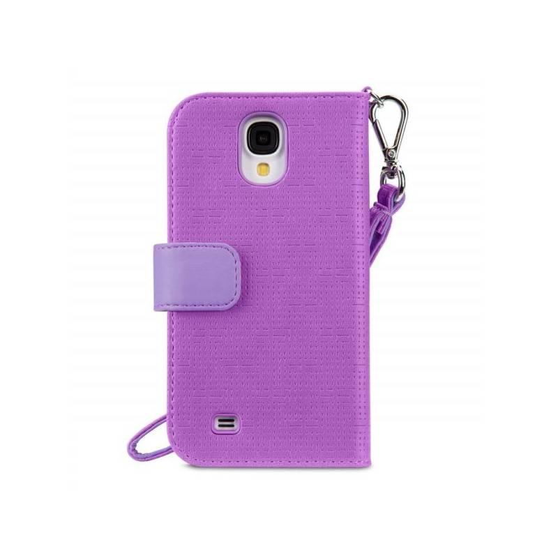 Pouzdro na mobil Belkin Sartorial Wristlet pro Galaxy S4 (F8M561btC00) fialové, pouzdro, mobil, belkin, sartorial, wristlet, pro, galaxy, f8m561btc00