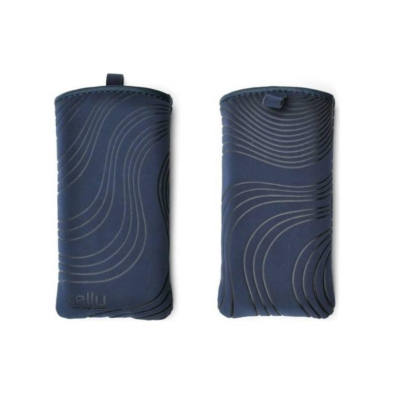 Pouzdro na mobil Celly Neo univerzal (NEOB05) modré, pouzdro, mobil, celly, neo, univerzal, neob05, modré