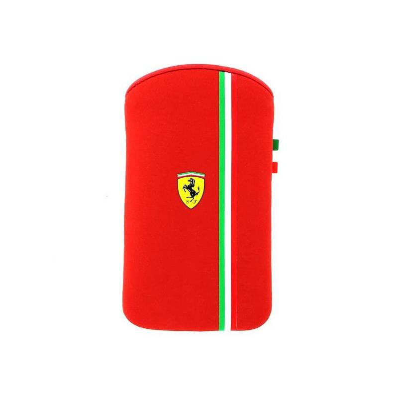 Pouzdro na mobil Ferrari Scuderia V3 pro Apple iPhone 3G/4 (312795) červené (rozbalené zboží 8313028413), pouzdro, mobil, ferrari, scuderia, pro, apple, iphone, 312795, červené