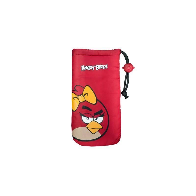 Pouzdro na mobil Nokia CP-3015 Angry Birds univerzal (02732B5) červené, pouzdro, mobil, nokia, cp-3015, angry, birds, univerzal, 02732b5, červené