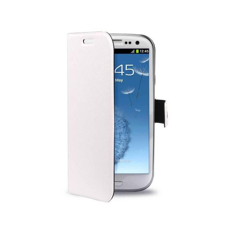 Pouzdro na mobil Puro Booklet Slim pro Samsung Galaxy S3 (SGS3BOOKSWHI) bílé, pouzdro, mobil, puro, booklet, slim, pro, samsung, galaxy, sgs3bookswhi