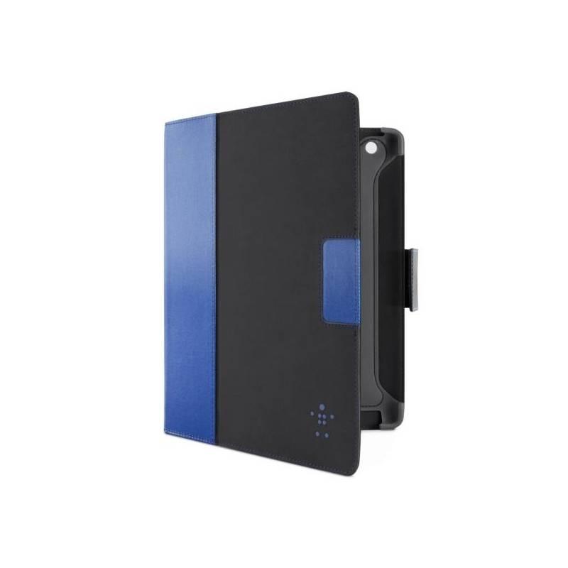 Pouzdro na tablet Belkin Cinema Folio pro Apple iPad3 (F8N772cwC02) černé/modré, pouzdro, tablet, belkin, cinema, folio, pro, apple, ipad3, f8n772cwc02, černé, modré
