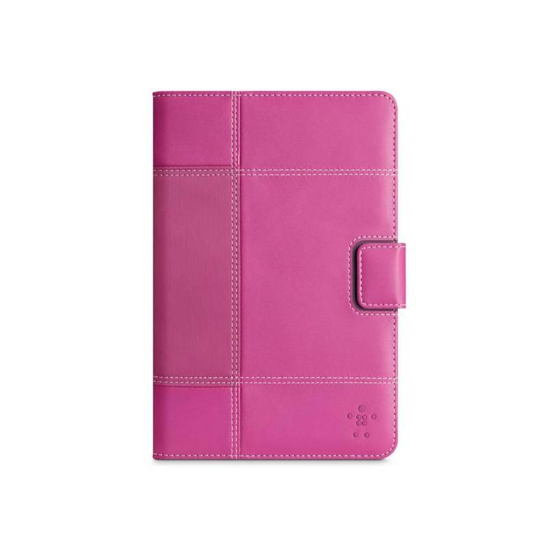 Pouzdro na tablet Belkin Glam Tab se stojánkem pro Apple iPad mini (F7N026vfC01) růžové, pouzdro, tablet, belkin, glam, tab, stojánkem, pro, apple, ipad, mini, f7n026vfc01