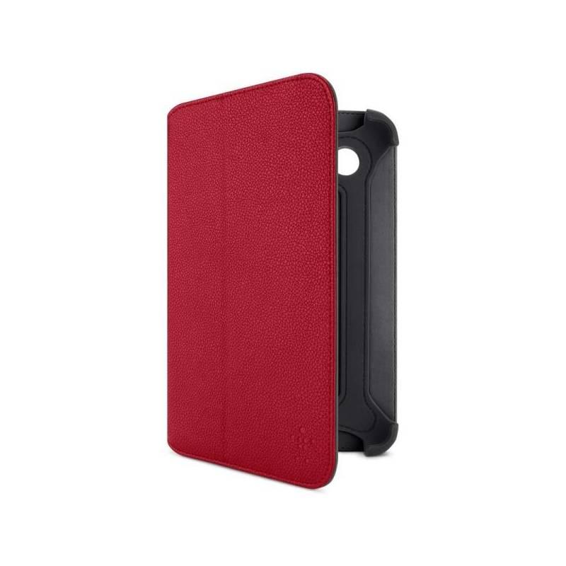 Pouzdro na tablet Belkin Leather Cinema Folio pro Samsung Galaxy Tab 2 7.0 (F8M386cwC02) červené, pouzdro, tablet, belkin, leather, cinema, folio, pro, samsung, galaxy, tab