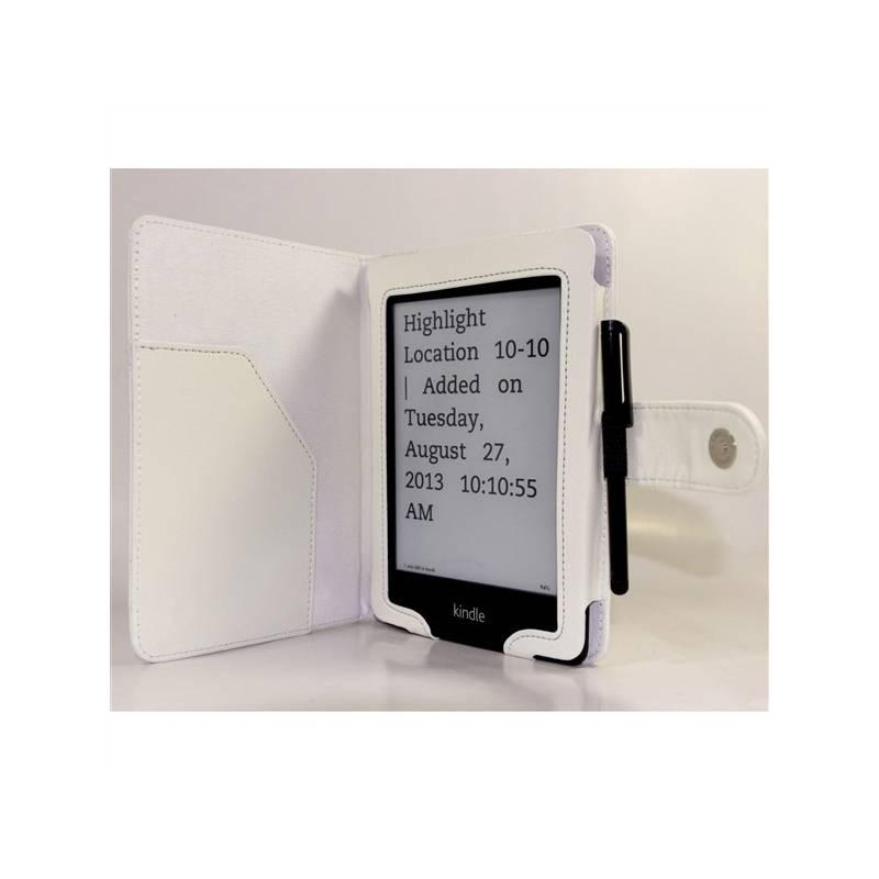 Pouzdro pro čtečku e-knih C-Tech AKC-06 pro Amazon Kindle PaperWhite, Wake / Sleep (AKC-06W) bílé, pouzdro, pro, čtečku, e-knih, c-tech, akc-06, amazon, kindle, paperwhite