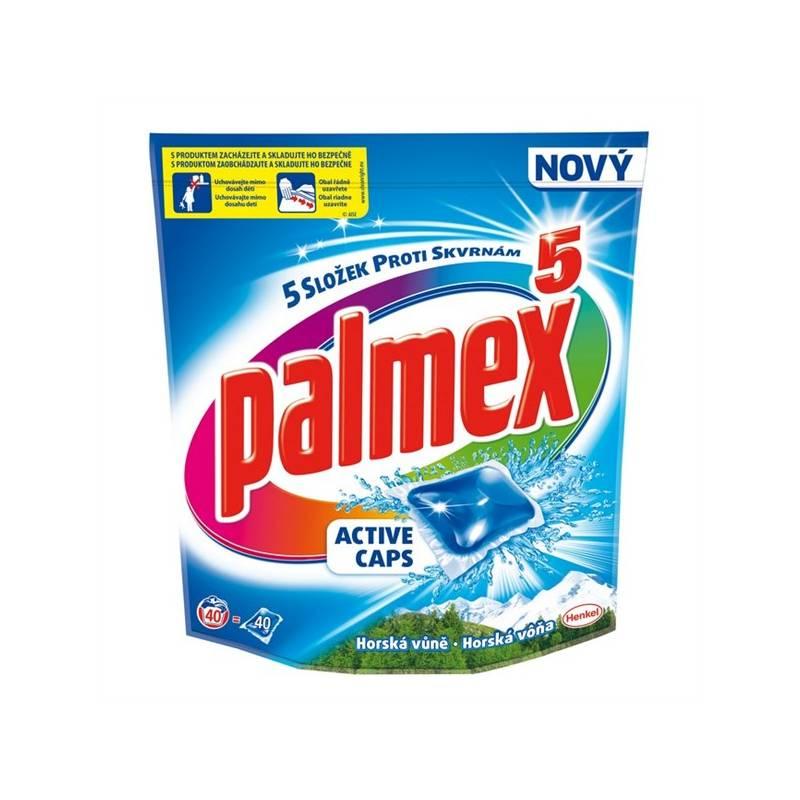 Prací prostředek Palmex 5 Active Caps Horská vůně 40 praní (1,5kg), prací, prostředek, palmex, active, caps, horská, vůně, praní, 5kg