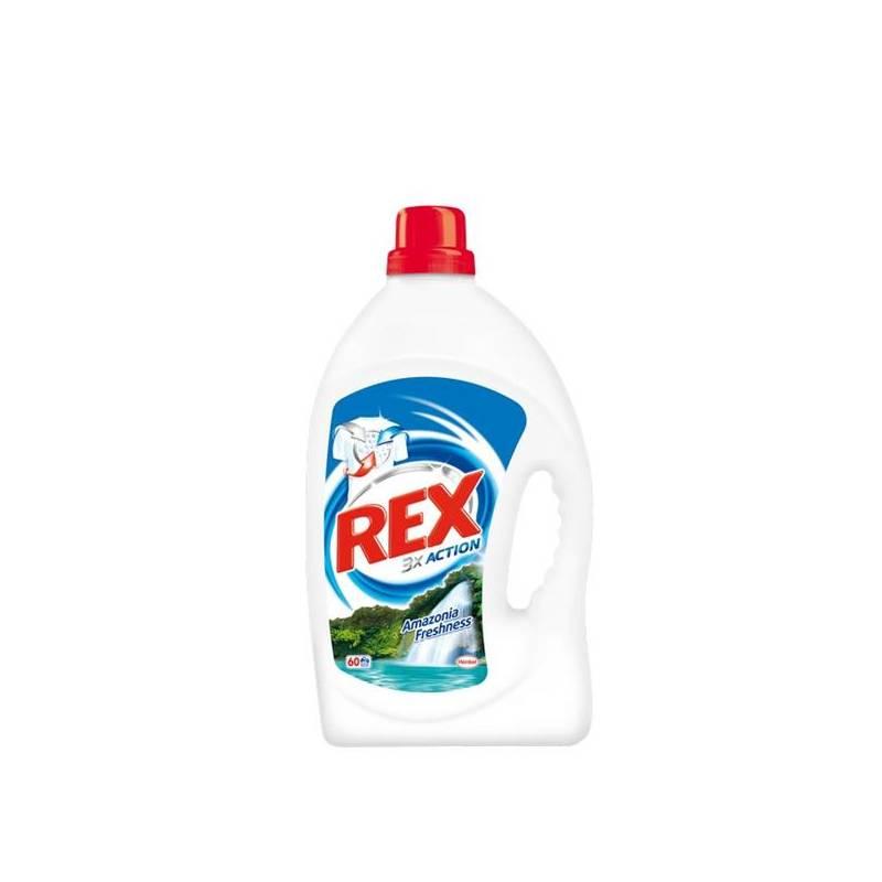 Prací prostředek Rex 3xAction Amazonia Freshness gel 60 praní (4,380 L), prací, prostředek, rex, 3xaction, amazonia, freshness, gel, praní, 380