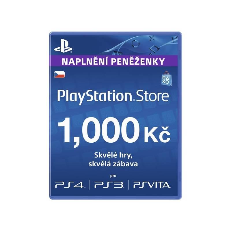 Předplacená karta Sony PSPGO, PS VITA, PS3, PS4, PSP v hodnotě 1000,- kč (PS719238997), předplacená, karta, sony, pspgo, vita, ps3, ps4, psp, hodnotě, 1000