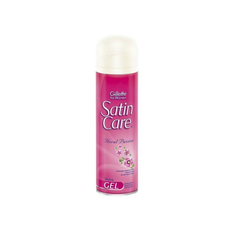 Přípravky na holení Gillette Satin Care 200ml Floral Passion, přípravky, holení, gillette, satin, care, 200ml, floral, passion