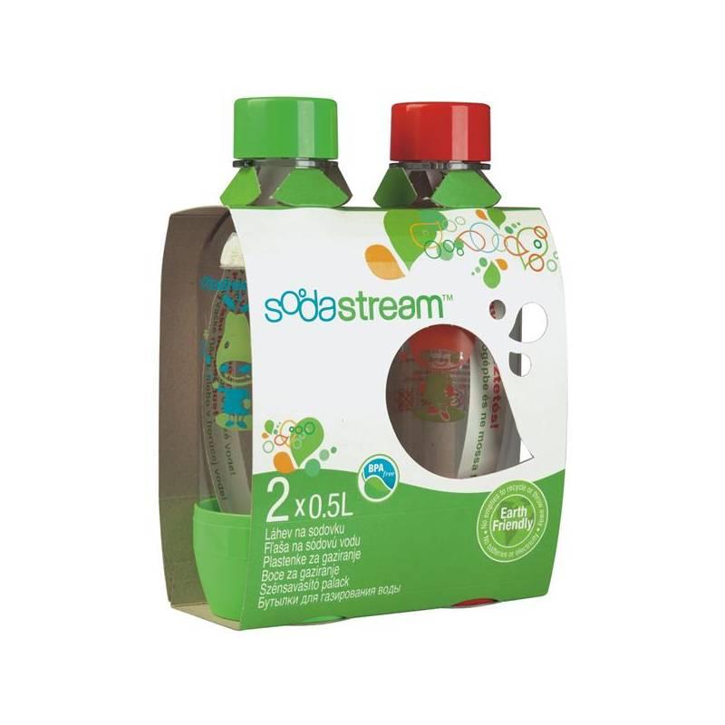 Příslušenství k výrobníkům sody SodaStream 1/2 l TP RED/GREEN černá/zelená, příslušenství, výrobníkům, sody, sodastream, red, green, černá, zelená