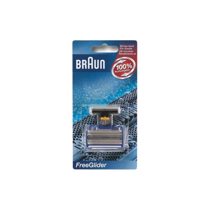 Příslušenství pro holicí strojky Braun CombiPack FreeGlider - 6600 stříbrné, příslušenství, pro, holicí, strojky, braun, combipack, freeglider, 6600