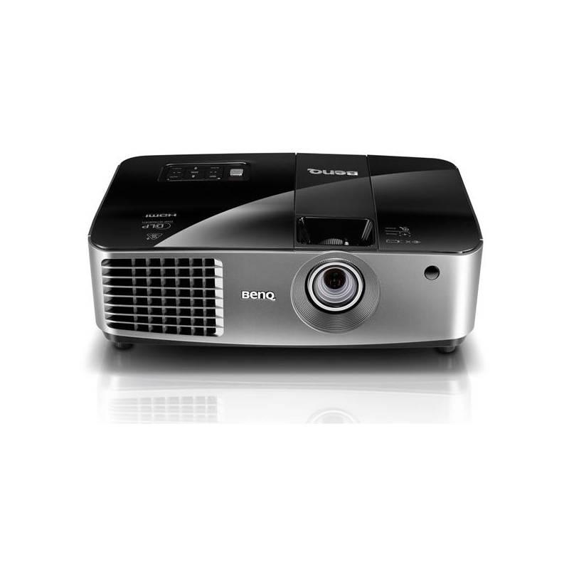 Projektor BenQ MX722 (9H.J6N77.16E) černý/stříbrný, projektor, benq, mx722, j6n77, 16e, černý, stříbrný