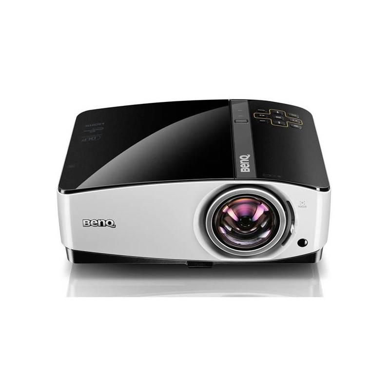 Projektor BenQ MX822ST (9H.J8D77.34E) černý/bílý, projektor, benq, mx822st, j8d77, 34e, černý, bílý