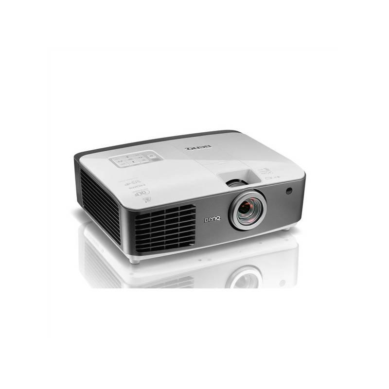 Projektor BenQ W1400 (9H.J7P77.17E) stříbrný/bílý, projektor, benq, w1400, j7p77, 17e, stříbrný, bílý
