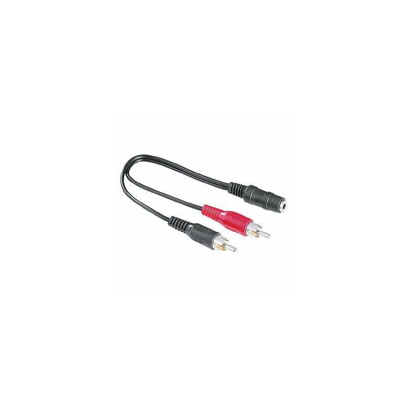 Propojovací kabel Hama 3.5mm - 2x Cinch, 0,15m (43254), propojovací, kabel, hama, 5mm, cinch, 15m, 43254