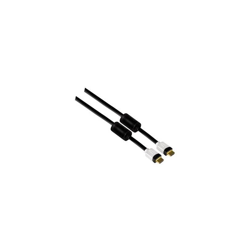 Propojovací kabel Hama HDMI vidlice - HDMI vidlice, 5 m (79066) černý, propojovací, kabel, hama, hdmi, vidlice, 79066, černý