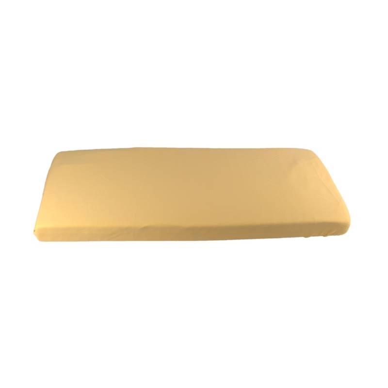Prostěradlo Kaarsgaren biobavlna 60x120 cm žluté žluté, prostěradlo, kaarsgaren, biobavlna, 60x120, žluté