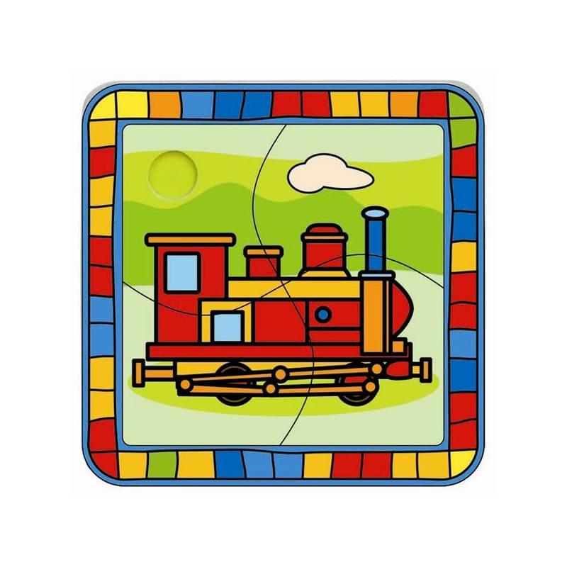 Puzzle Bino lokomotiva, puzzle, bino, lokomotiva