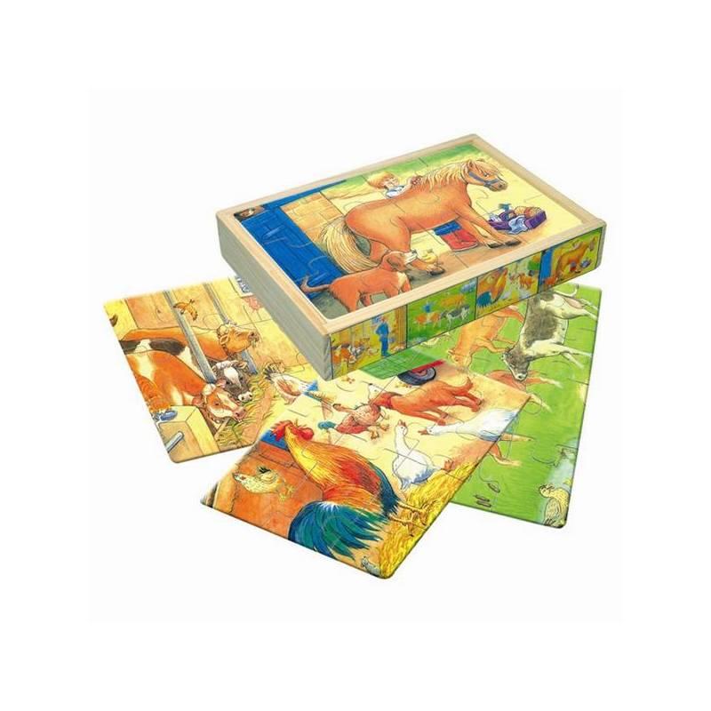 Puzzle Bino v krabičce - Stallanimo, puzzle, bino, krabičce, stallanimo