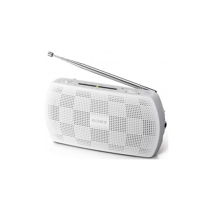 Radiopřijímač Sony SRF-18 (SRF18W.CEV) bílý, radiopřijímač, sony, srf-18, srf18w, cev, bílý