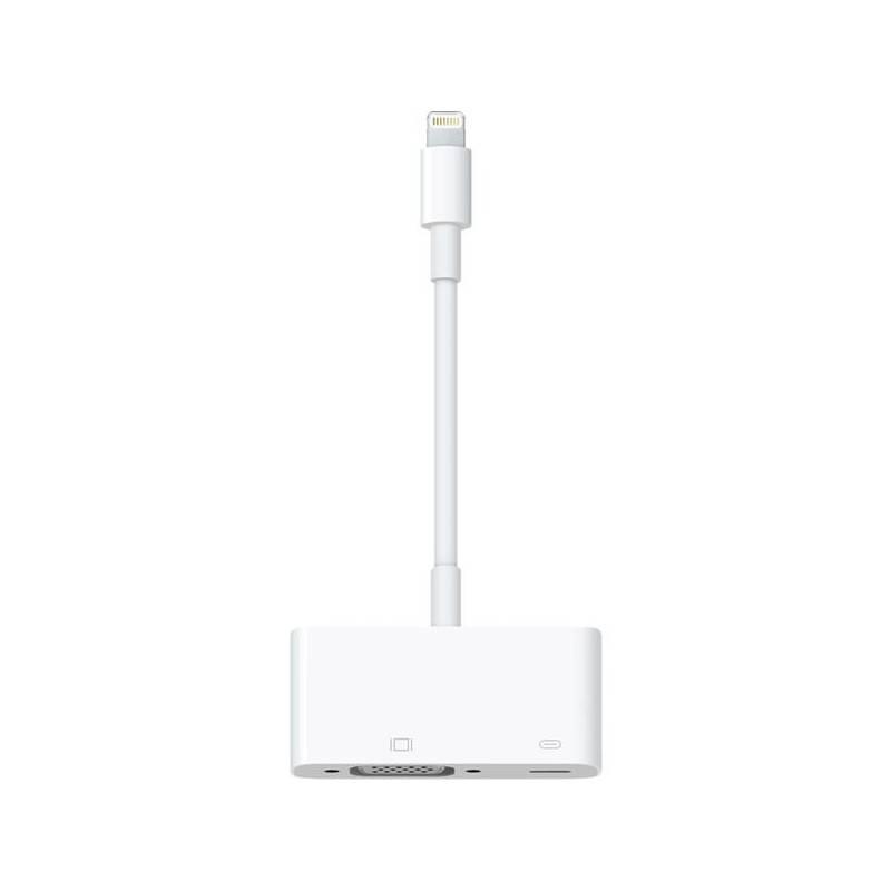 Redukce Apple MD825ZM/A Lightning - VGA (MD825ZM/A) bílý, redukce, apple, md825zm, lightning, vga, bílý