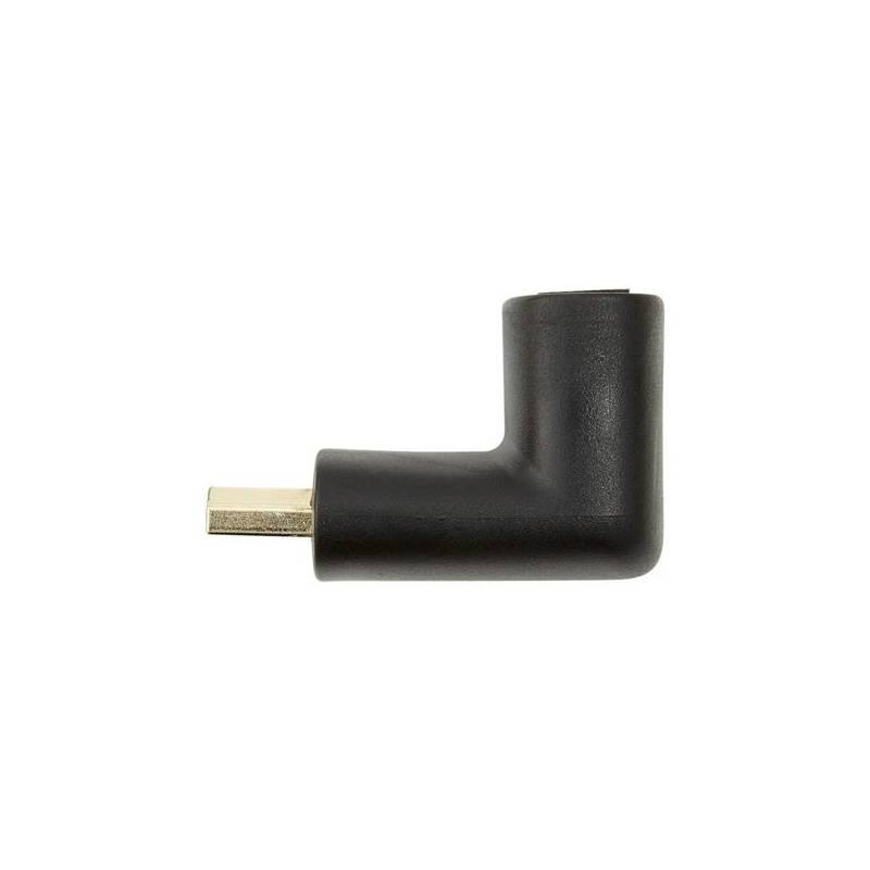 Redukce Belkin HDMI 90° pravý Gold (F3Y040bf) černá, redukce, belkin, hdmi, pravý, gold, f3y040bf, černá