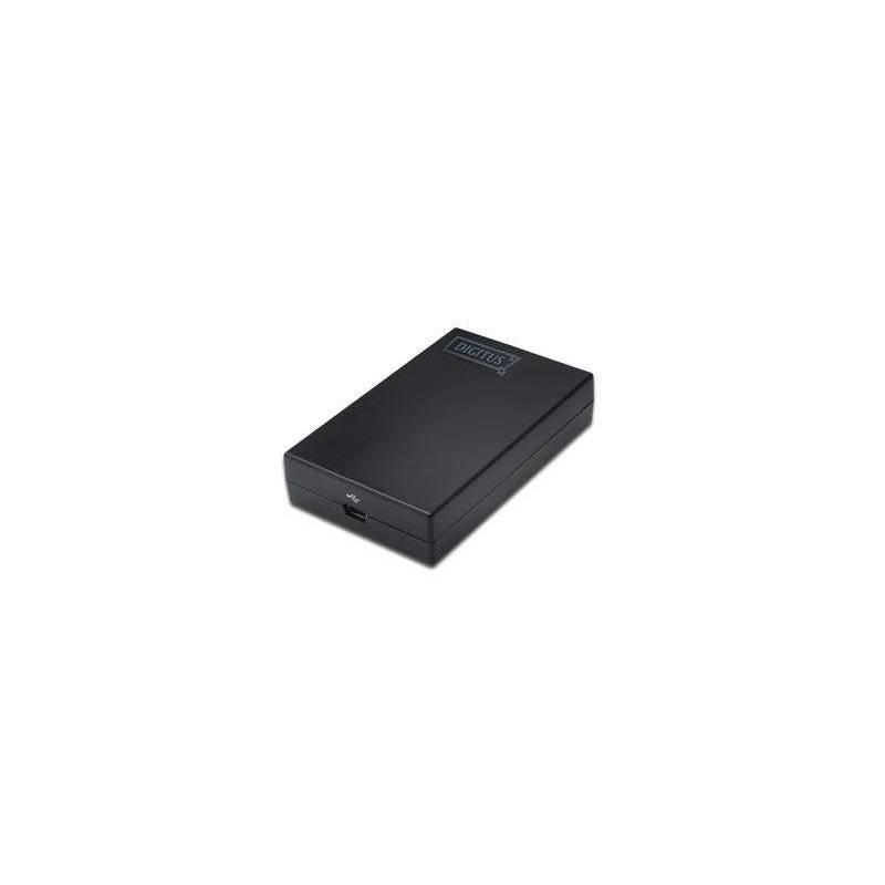 Redukce Digitus USB 2.0 - VGA (DA-70833) černý, redukce, digitus, usb, vga, da-70833, černý