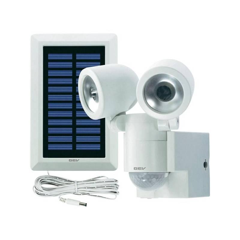 Reflektor solární LED Esotec Duo bílý, reflektor, solární, led, esotec, duo, bílý