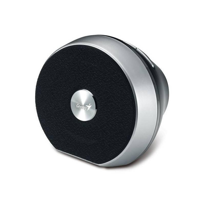 Reproduktor Genius SP-900BT 1.0 (31730032101) černý/stříbrný, reproduktor, genius, sp-900bt, 31730032101, černý, stříbrný