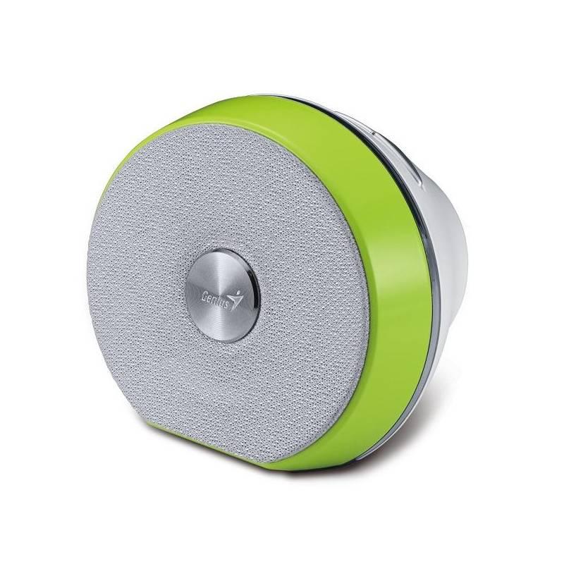 Reproduktor Genius SP-900BT 1.0 (31730032102) bílý/zelený, reproduktor, genius, sp-900bt, 31730032102, bílý, zelený