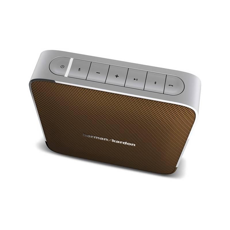 Reproduktor Harman Kardon Esquire hnědé, reproduktor, harman, kardon, esquire, hnědé