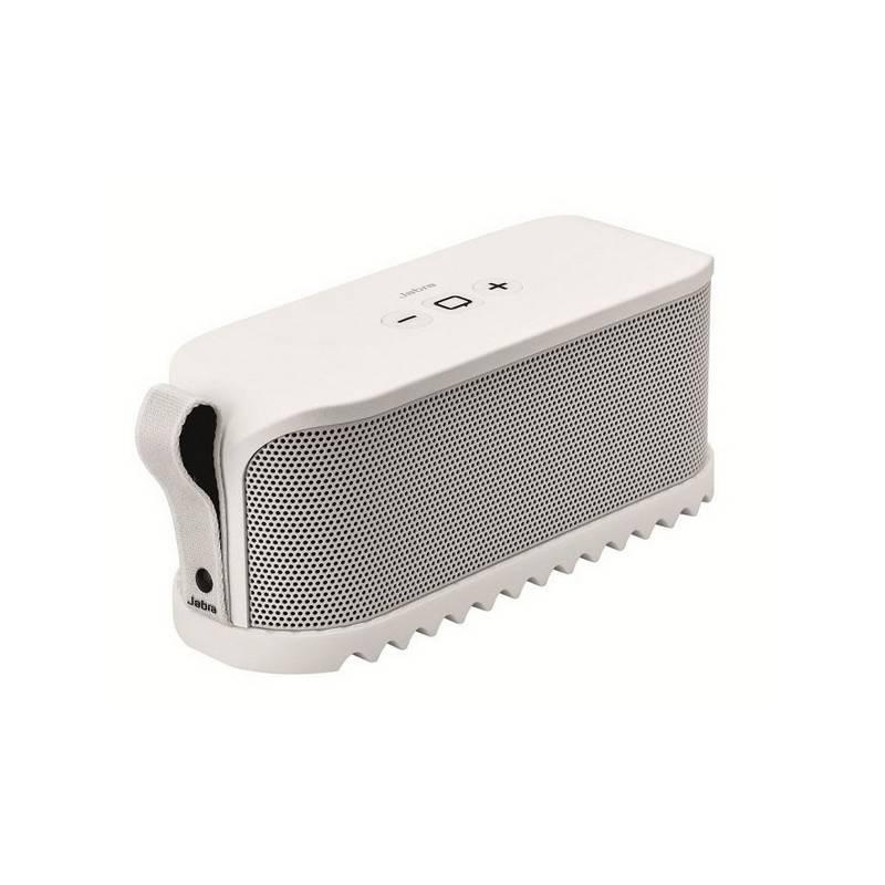 Reproduktor Jabra Solemate - přenosný Bluetooth bílý, reproduktor, jabra, solemate, přenosný, bluetooth, bílý