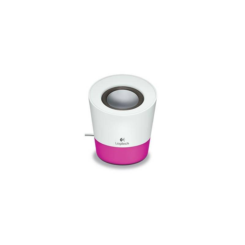 Reproduktor Logitech Multimedia Z50 Magenta (980-000805), reproduktor, logitech, multimedia, z50, magenta, 980-000805