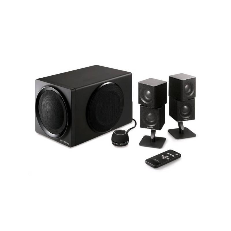 Reproduktory Creative Labs ZiiSound T6 Series II (51MF0376AA000) černý, reproduktory, creative, labs, ziisound, series, 51mf0376aa000, černý