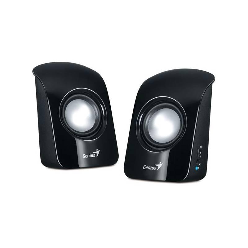 Reproduktory Genius SP-U115 2.0 (31731006100) černé, reproduktory, genius, sp-u115, 31731006100, černé